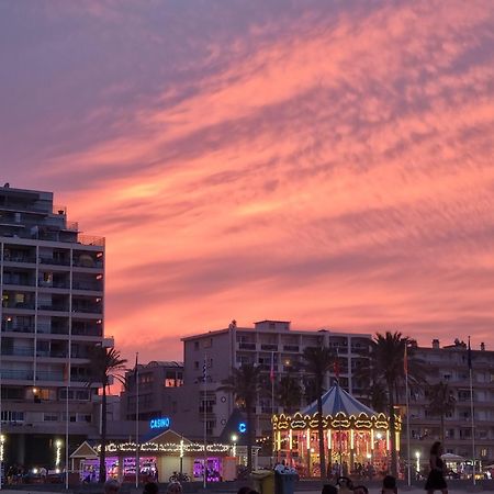 Studio Cosy Climatise Vue Mer Canet Plage 3Etoiles Exteriör bild