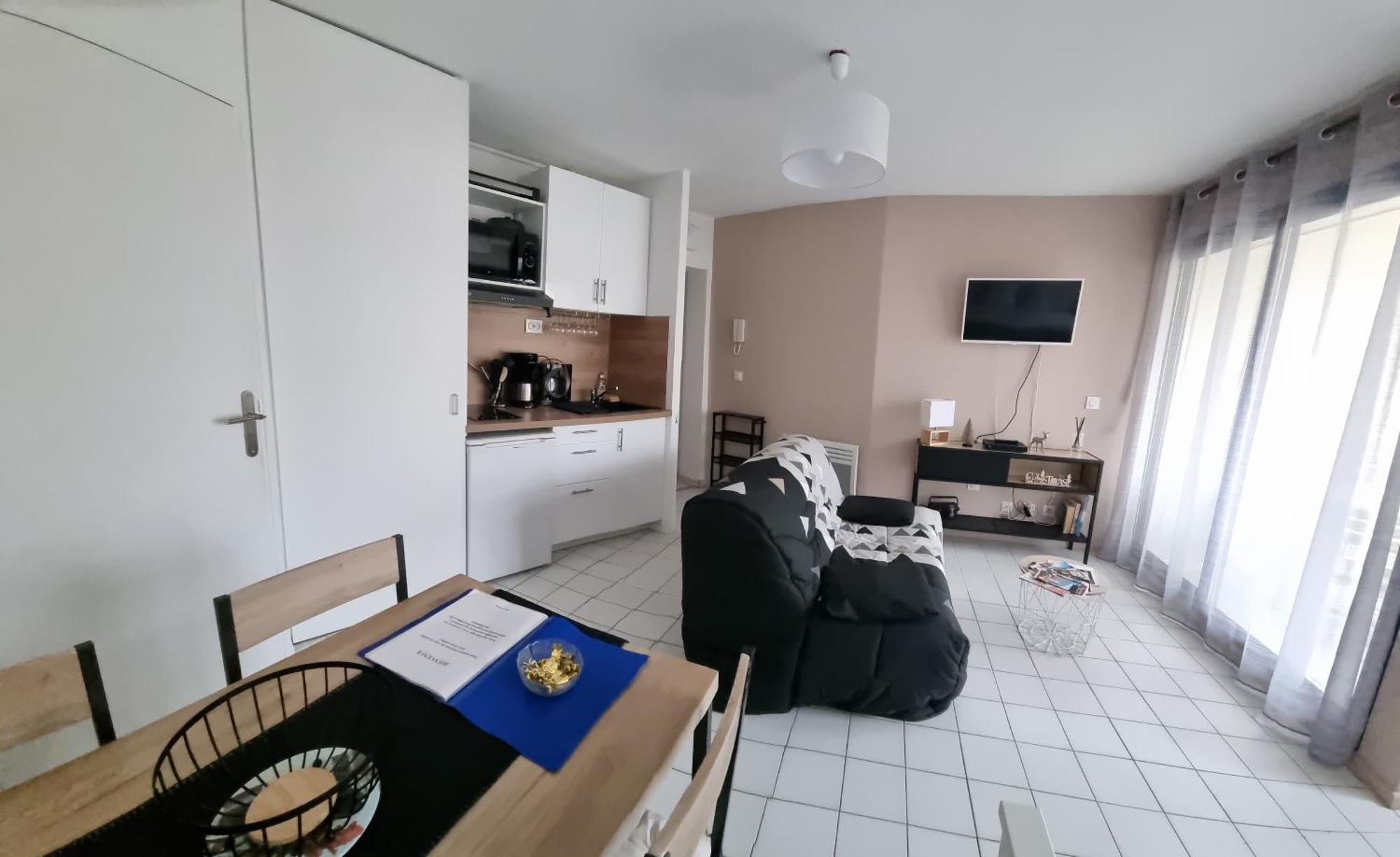 Studio Cosy Climatise Vue Mer Canet Plage 3Etoiles Exteriör bild